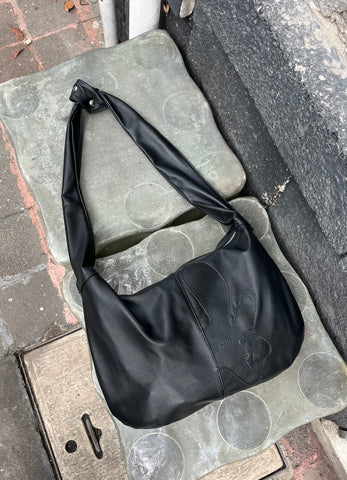 CARBON leather bag