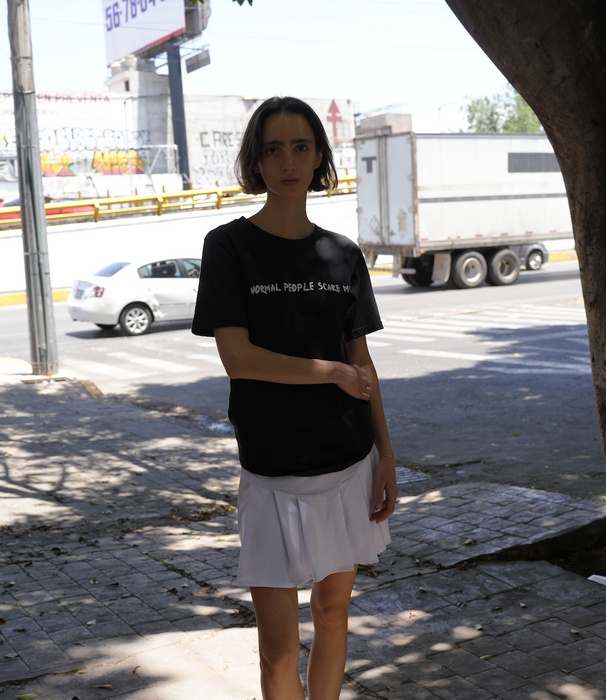 Normal people scare me t-shirt