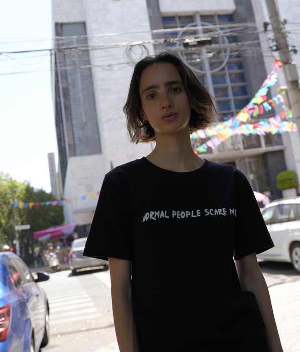 Normal people scare me t-shirt