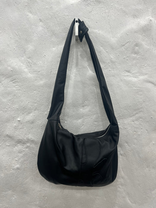 CARBON leather bag