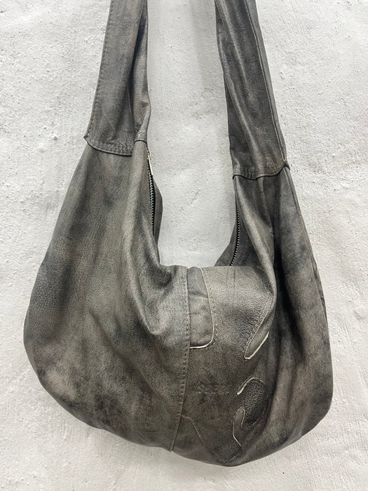 CONCRETE leather bag