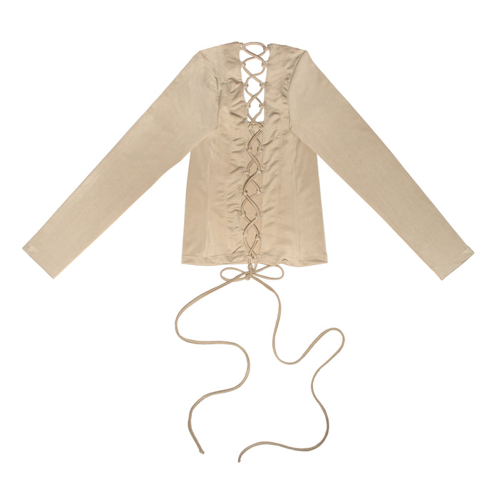 NUDE CORSET T SHIRT